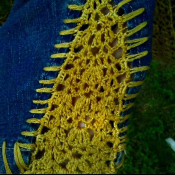 Vintage Blue Jean Jacket Sz Small - Picture 4 of 6